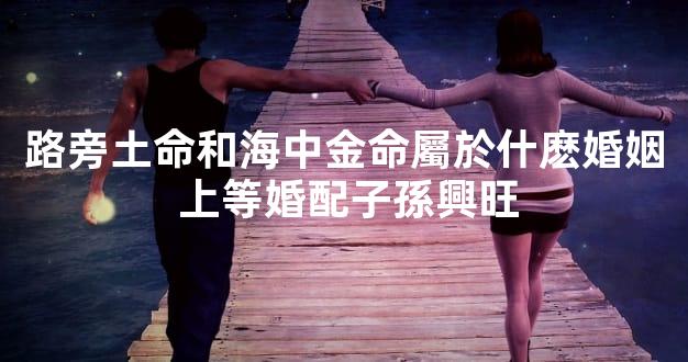 路旁土命和海中金命屬於什麽婚姻 上等婚配子孫興旺